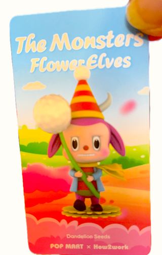 Labubu The monsters flowers elves dandelion seeds collectible
