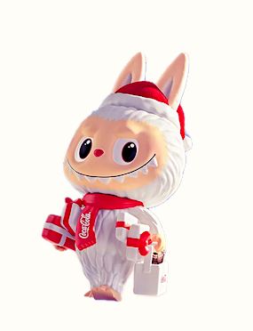 Labubu Coca-Cola Series, "Gift Delivery". Open Box To Confirm. Genuine Pop Mart.