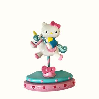 HELLO KITTY on a Carousel Pony collectible