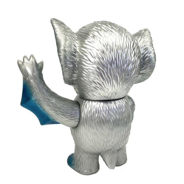 Bat Boy (Silver) By Brian Flynn, Designed in 2016, Standard 6" tall, One of Many Variants and Many Limited and Rare, Made in Japan BY SUPER7