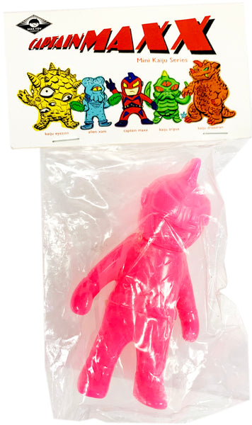 Captain Maxx Mini, 3.25" Tall, New in Bag, White or Bright Pink by Mark Nagata of Max Toys