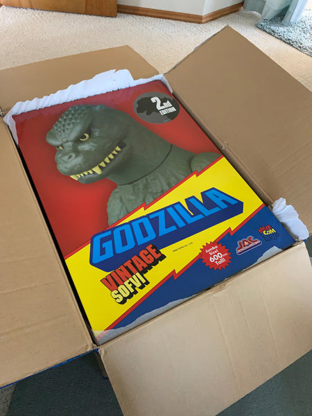 The Godzilla You Have Been Waiting For! The Vintage Sofvi Jumbo Size! 600mm