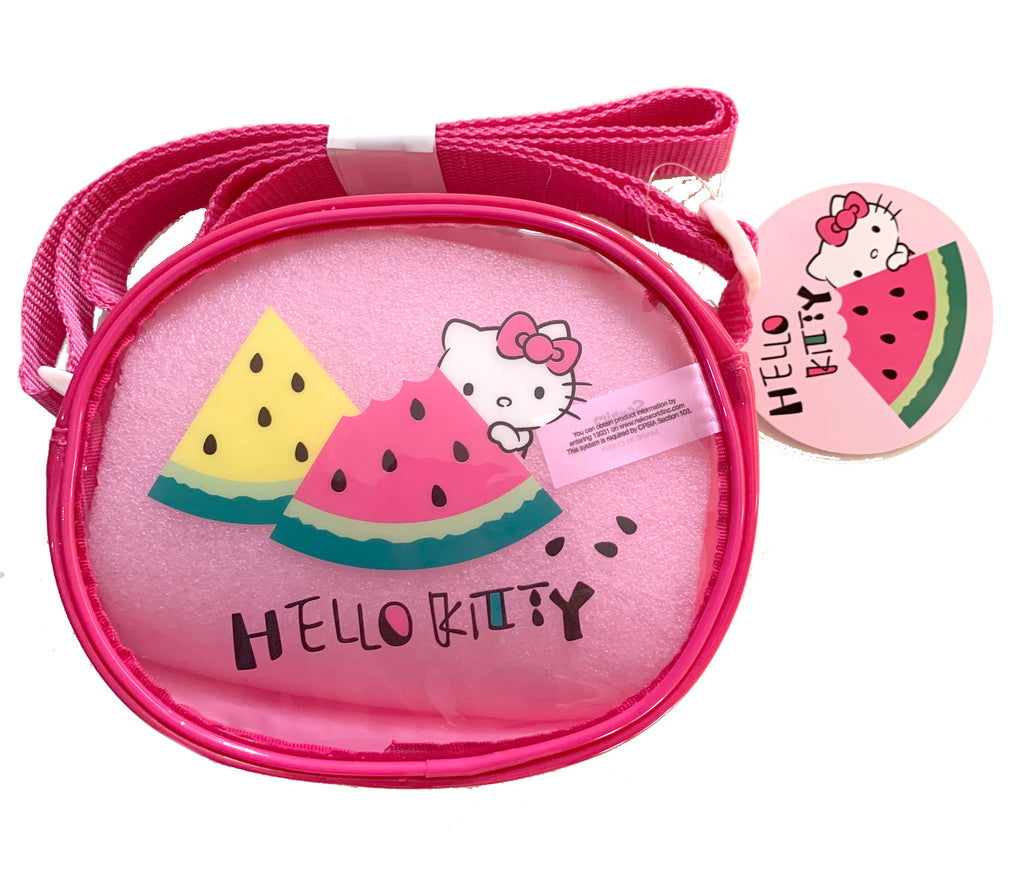 Hello Kitty Clear, Watermelon Decorated Shoulder Bag, Made of