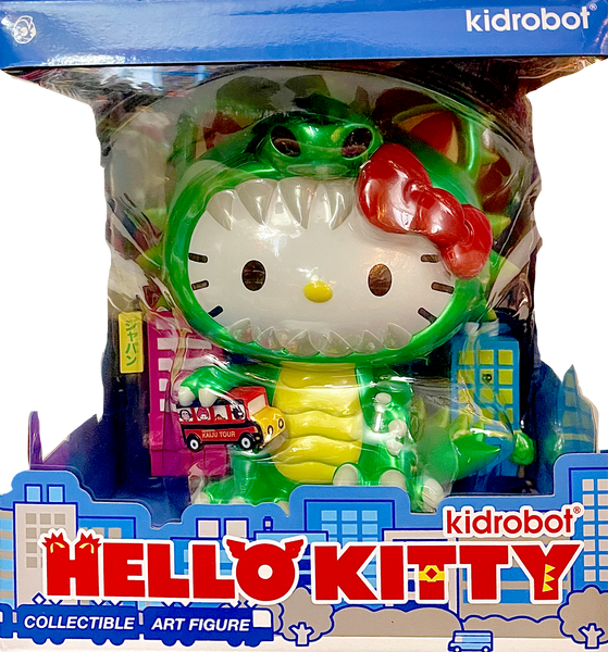 Hello Kitty Collectible Art Figure, By KidRobot, 8" Tall, Kaiju Cosplay Edition