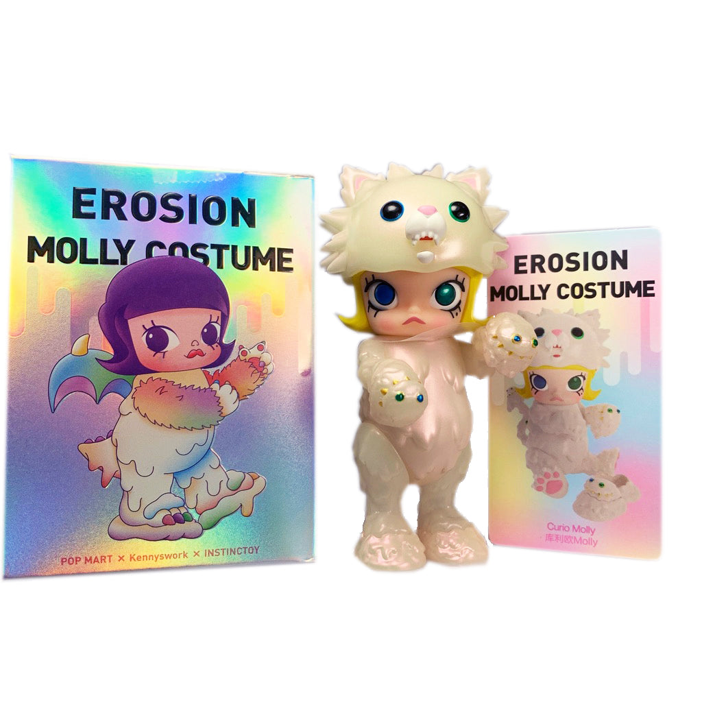 Erosion Molly Costume Series, CURIO MOLLY, 4" Tall, Molly x Instinctoy, 2021 by Popmart