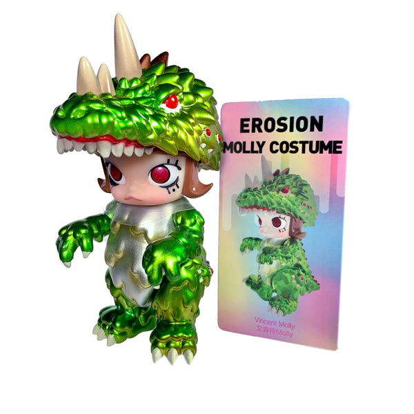 Erosion Molly Costume Series, VINCENT MOLLY, 4" Tall, Molly x Instinctoy, 2021 by Popmart