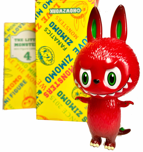 THE MONSTERS Labubu GOCCIシマ Labubu Zimomo Mini Series 4 Rojo Kasing Lung The Monster