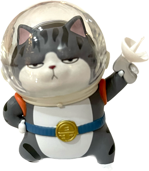 8 Different Cats and Dogs, Roaming The Galaxy Series, Wuhuang-Wanshui (Cat) Bazahey (Pug), Made in 2020 By 52Toys