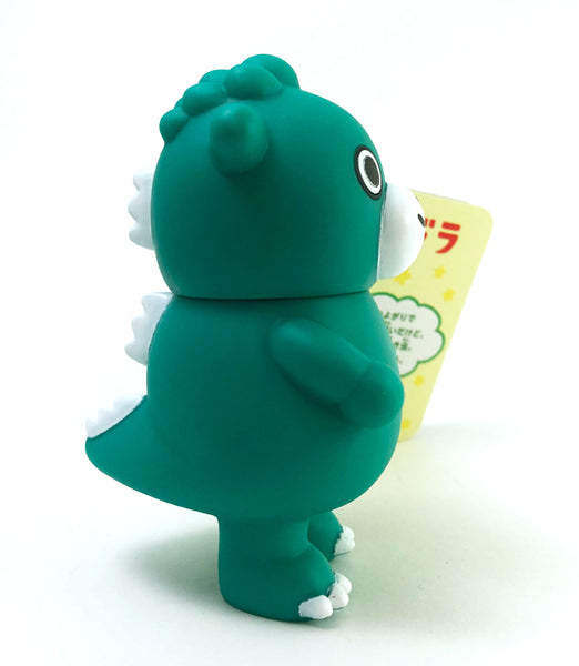 Chibi Godzilla Green 4" Vinyl Figure  with Tags by Bandai (on order)