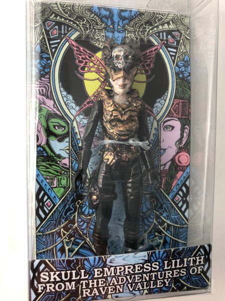 Skull Empress Lilith 4” Figure in Clear Window Box