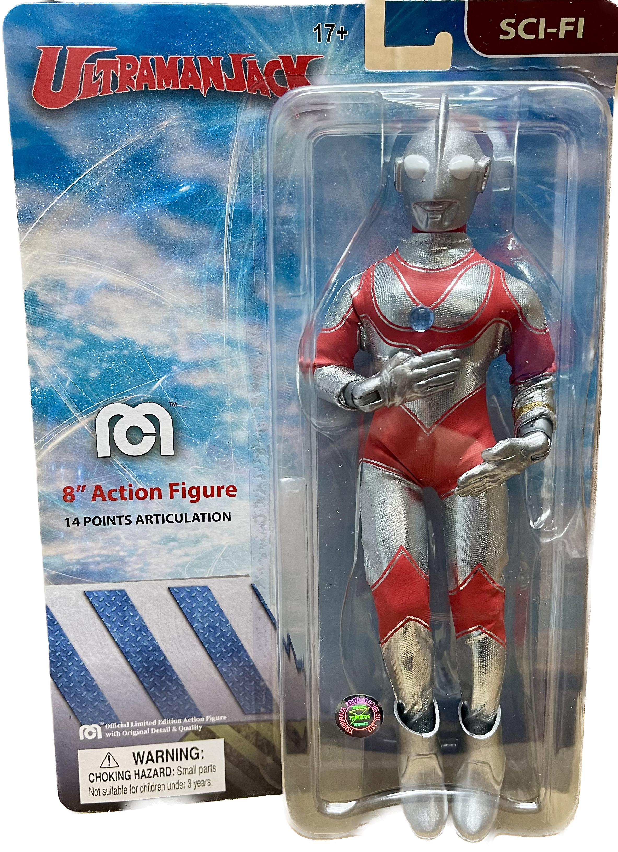 *Ultraman Jack 8" Tall, 14 Points of Articulation, by Mego