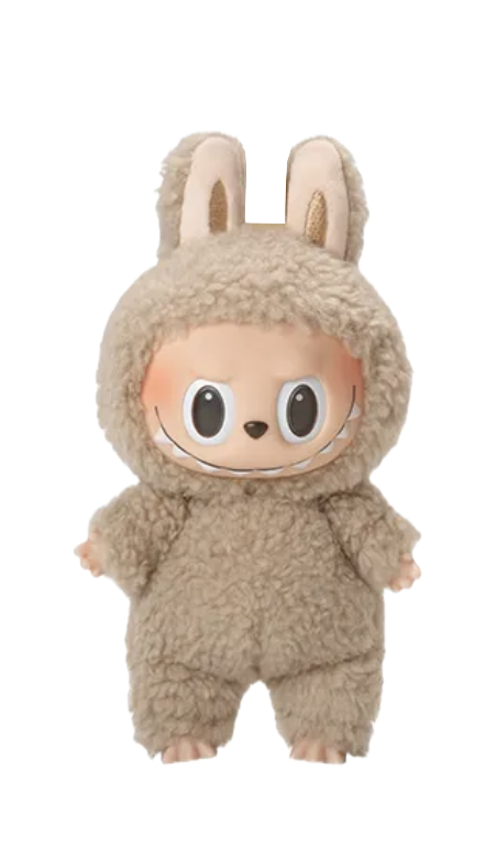 Labubu, Macaron, Toffee, Genuine,100% Authentic PopMart Plush Keychain, 7" Tall
