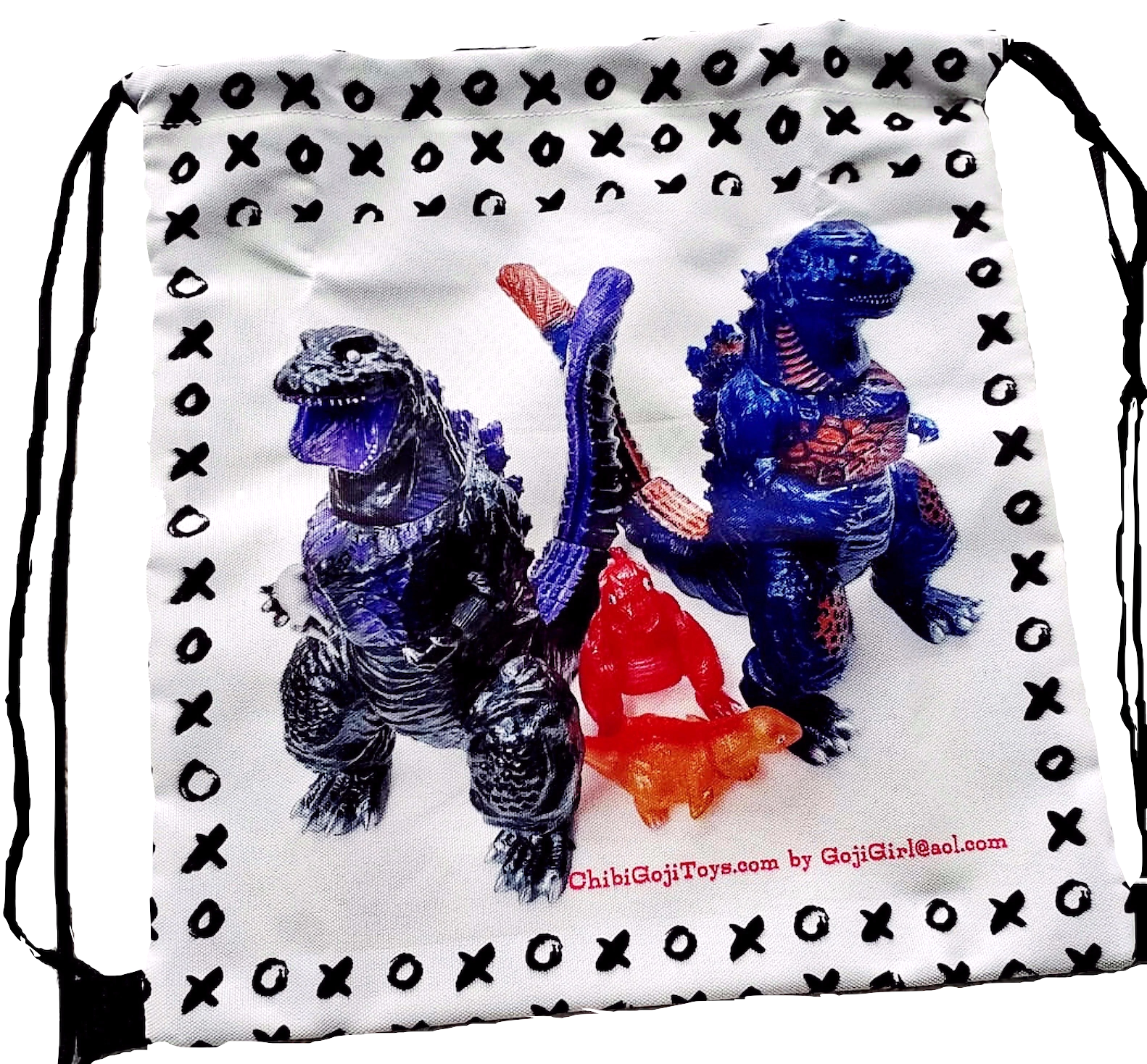 *ChibiGojiToys Exclusive Tote Bag/Back Pack/PackBag Ltd. 13"x14"