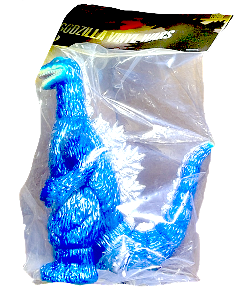 *Godzilla 19" by Marmit Metallic blue 2003 Old Style. Click Through To See 4 Views.