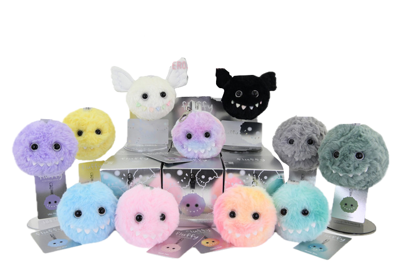 Fluffy the Flying Erosion Monster Key Chain By Instinctoy & Popmart
