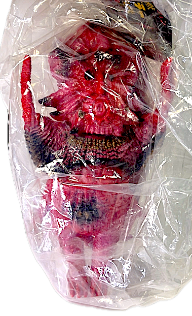 *Anraku Ansaku Giant Red Squid, Vintage, Medicom, Still in OG Bag