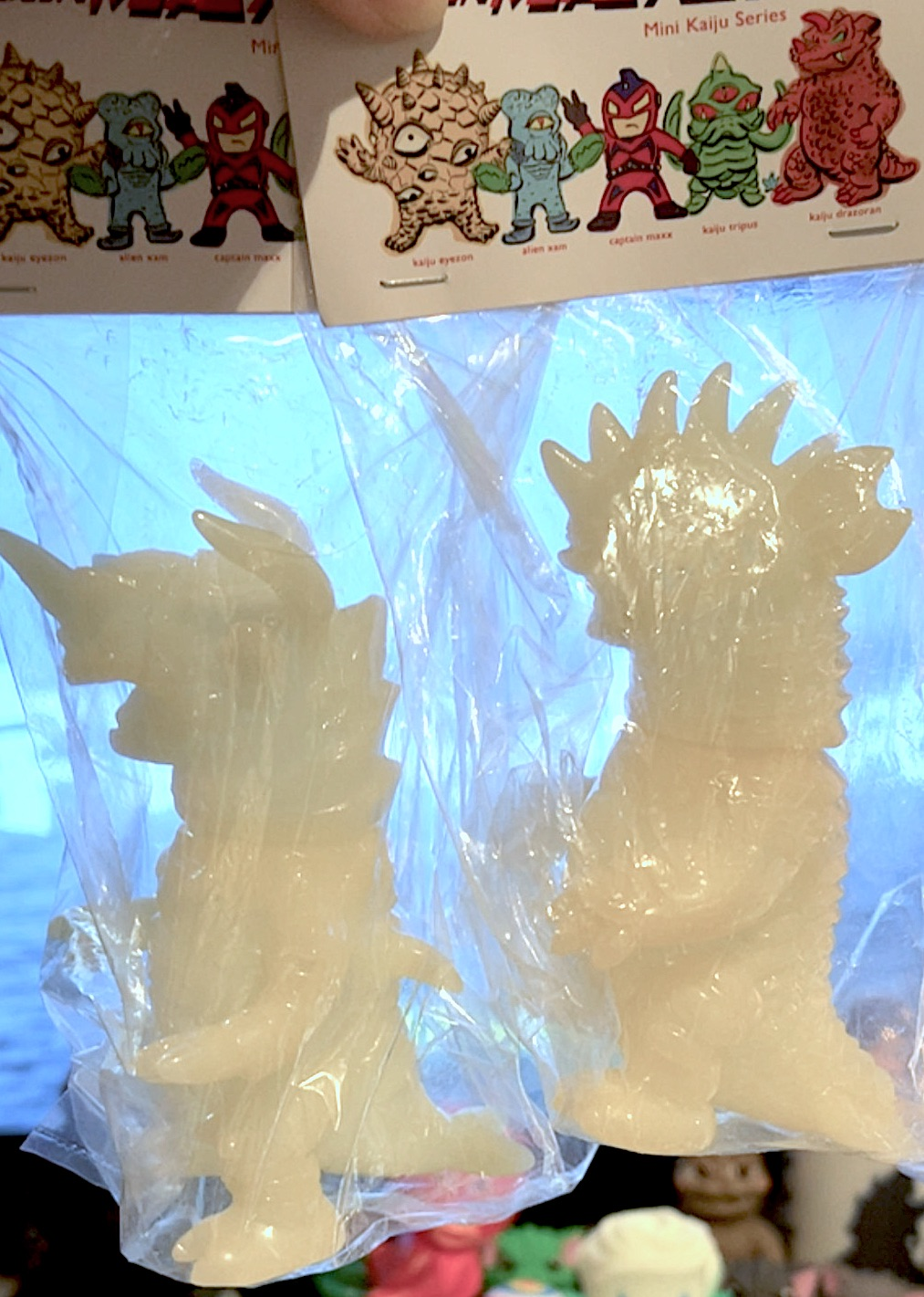 Mark Nagata MINI kaiju GID SET