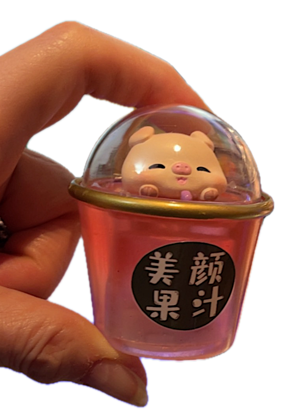 Pig drink. lights up, Beauty Juice
