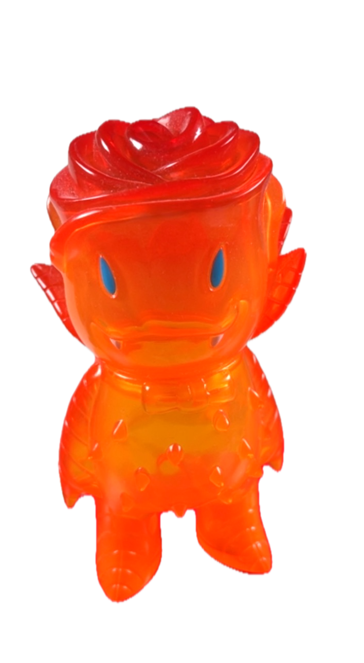 Rose Vampire, clear orange, By Josh H. + Super7