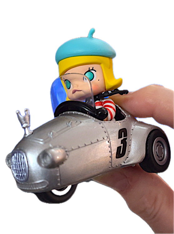 *Molly's 3 Wheeled, French, Rose Racer