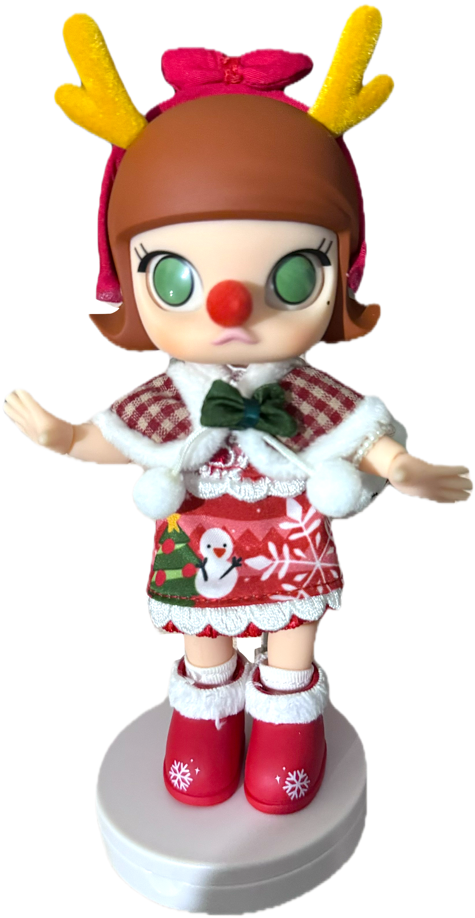 MOLLY SALE - Christmas, Rudolf the Red-Nosed Reindeer Molly, BJD, In Sealed Box, With Extras