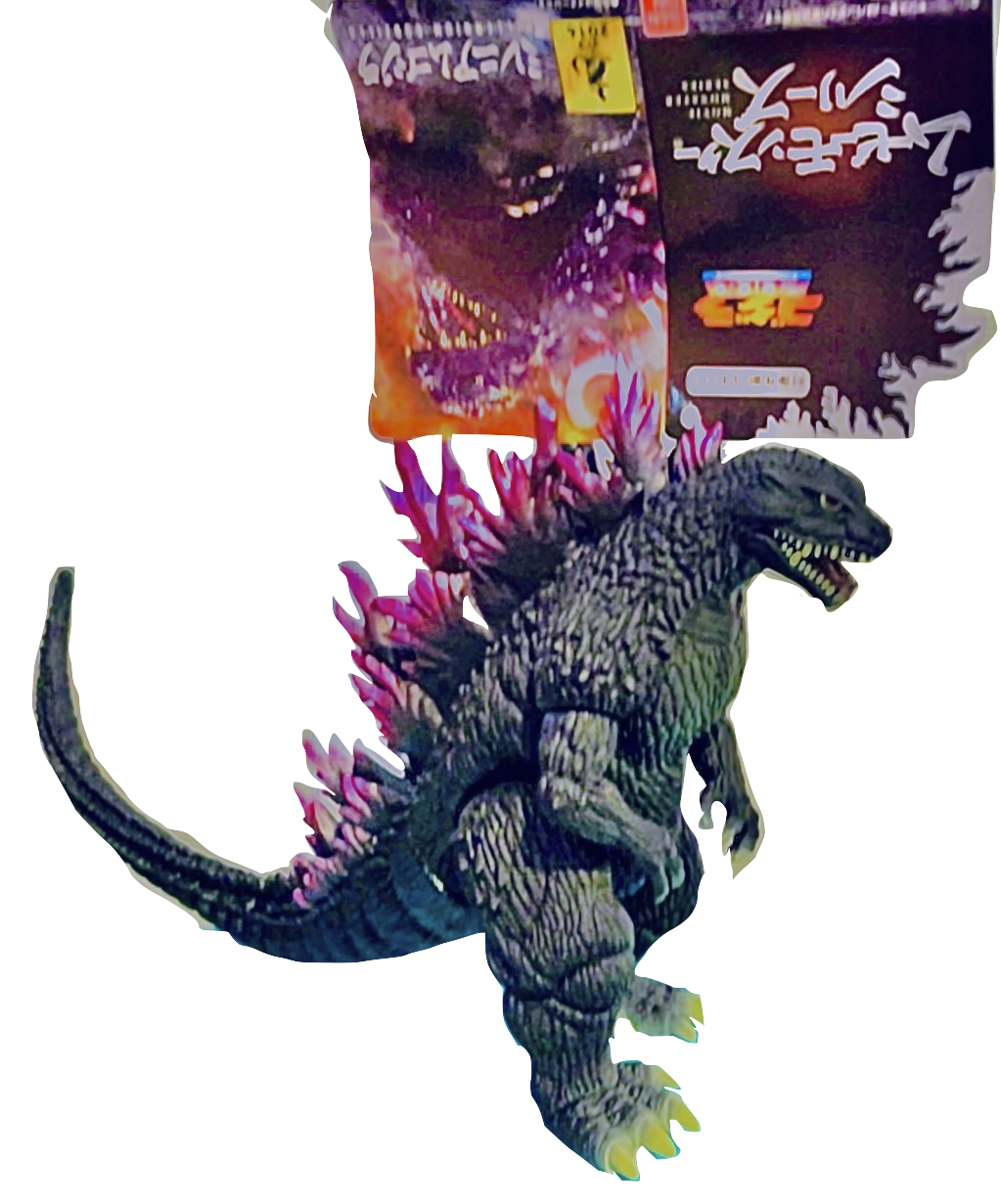 Godzilla 2000 Movie Monster Series By Bandai with attached Tag