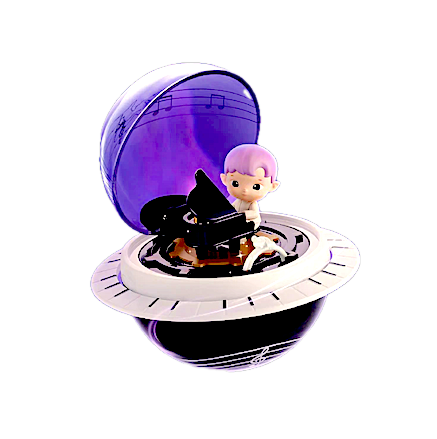 Hacipupu Romantic Ring Box, "Our Love Song"