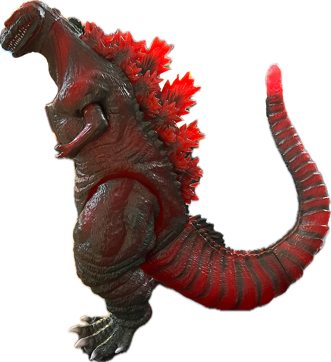 Shin Godzilla 11" Big Red Vinyl, Marmit, see 5 photos