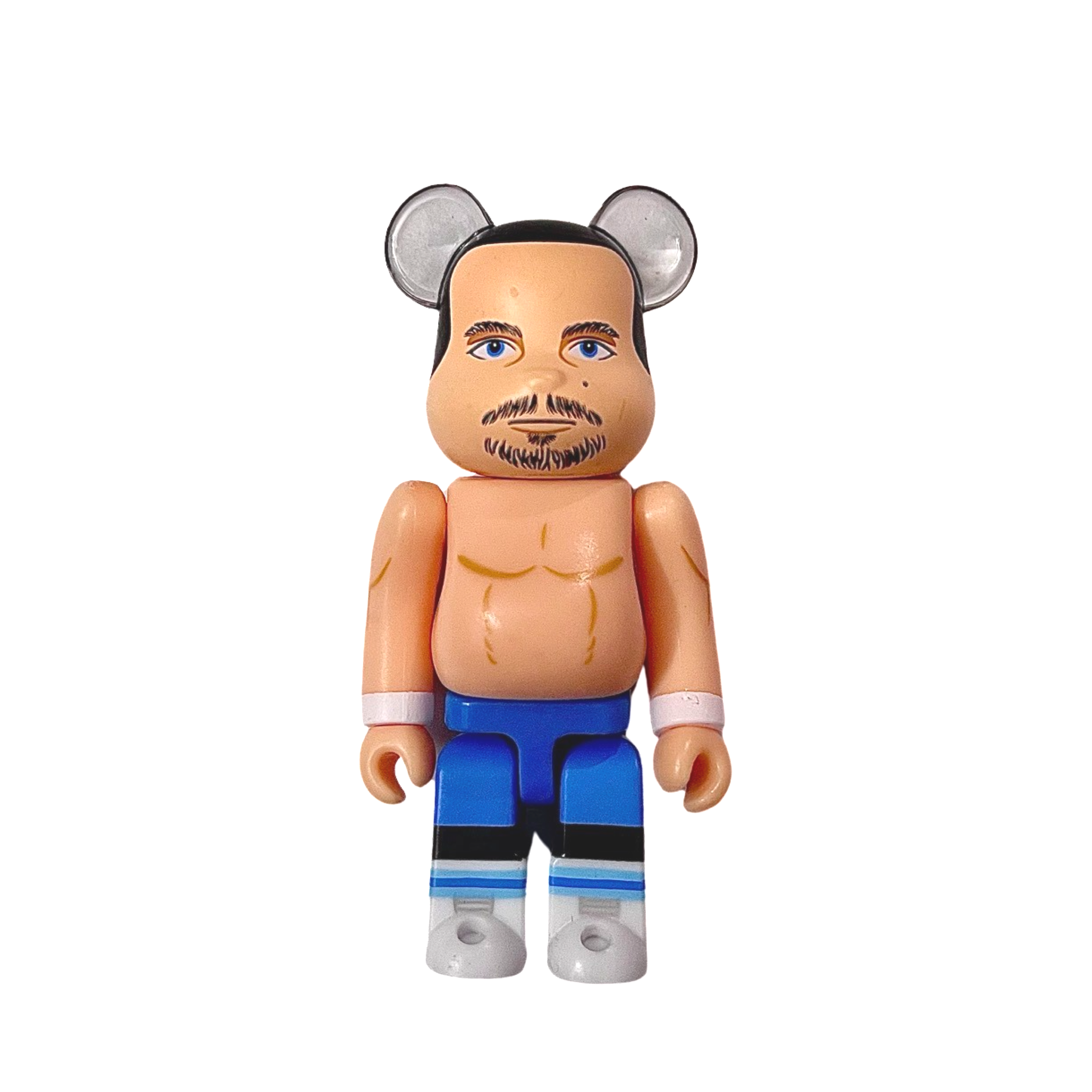 *BEARBRICK Series 41, 100%, Artist/Wrestler  Rare