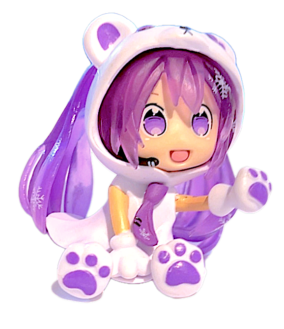 Anime Polar Bear, Cosplay Girl, Purple