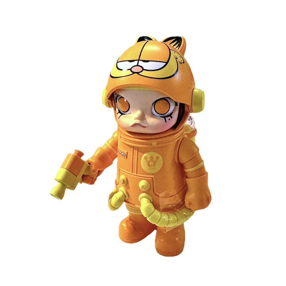 "Space Molly" Series 3, GARFIELD  (2 photos)