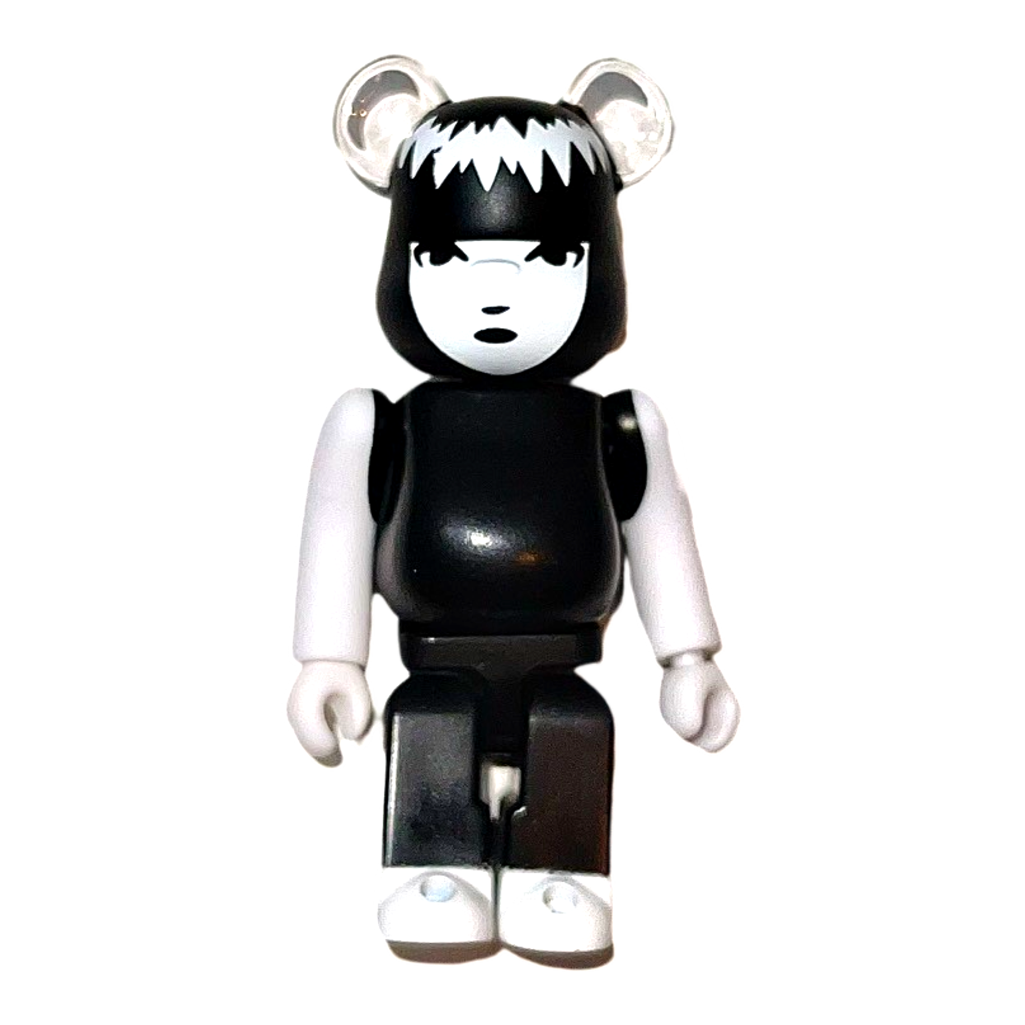 *BEARBRICK Series 45, EMILY,100%, has card & also box