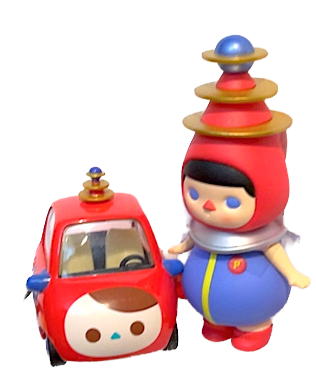 Space Pucky+cute car/with same hat