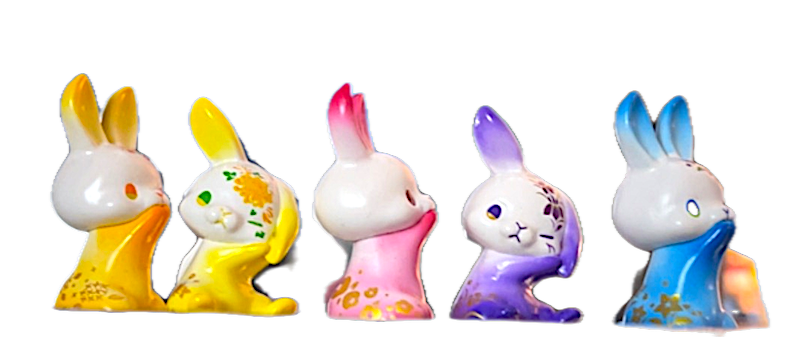 5 Flower Bunnies