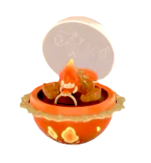 PUCKY Romantic Ring Box - "Blazing Heart"