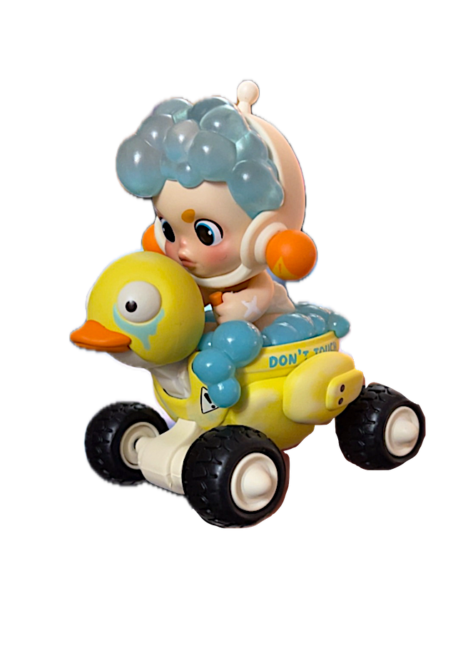 *Skullpanda  Bubble Duck Car
