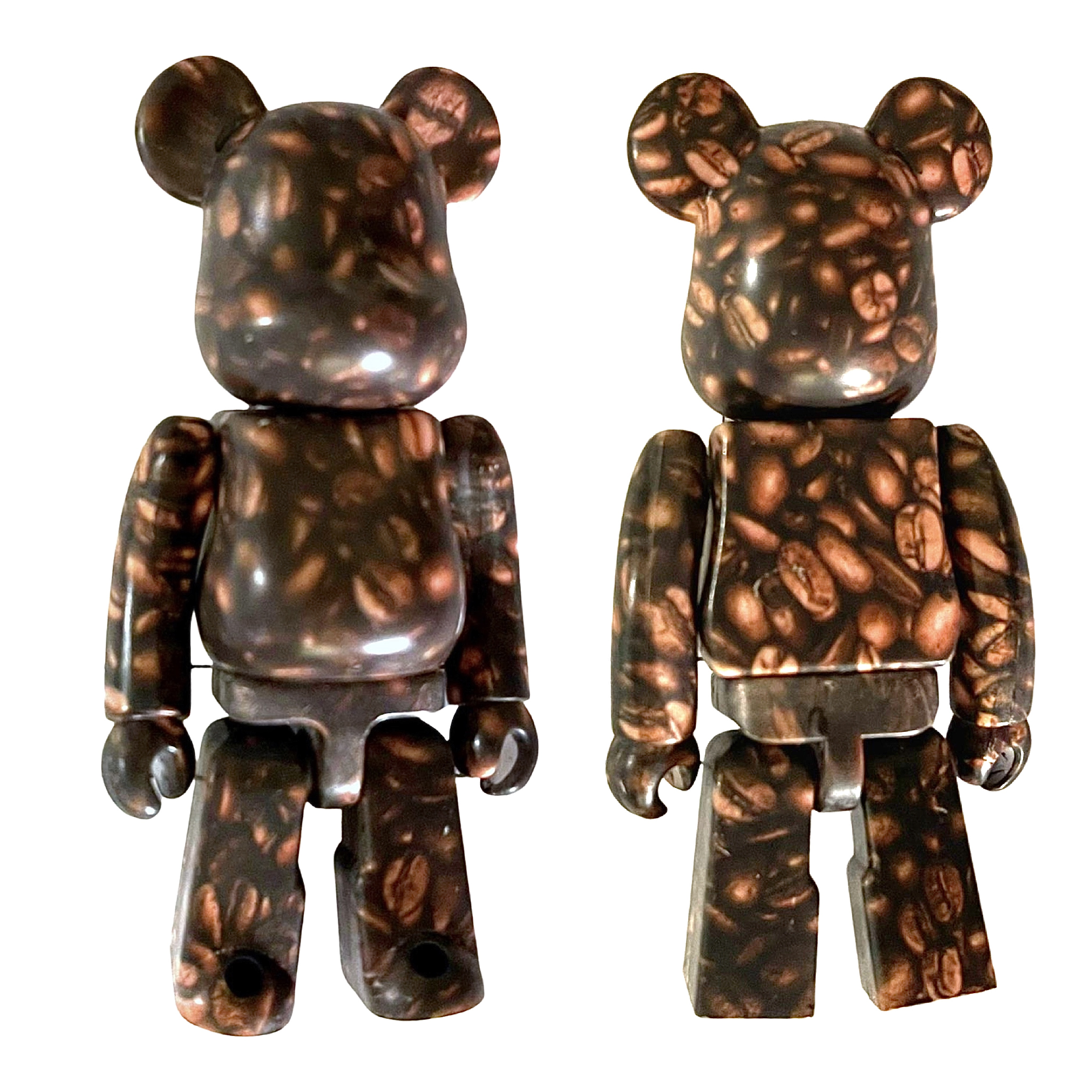 BEARBRICK Series 44, 100%, Coffee Bean (Jelly Bean) (8.33%)