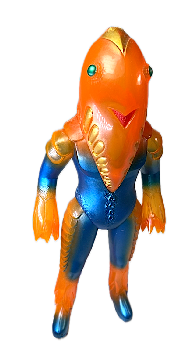 *Orange & Blue Alien KAIJU