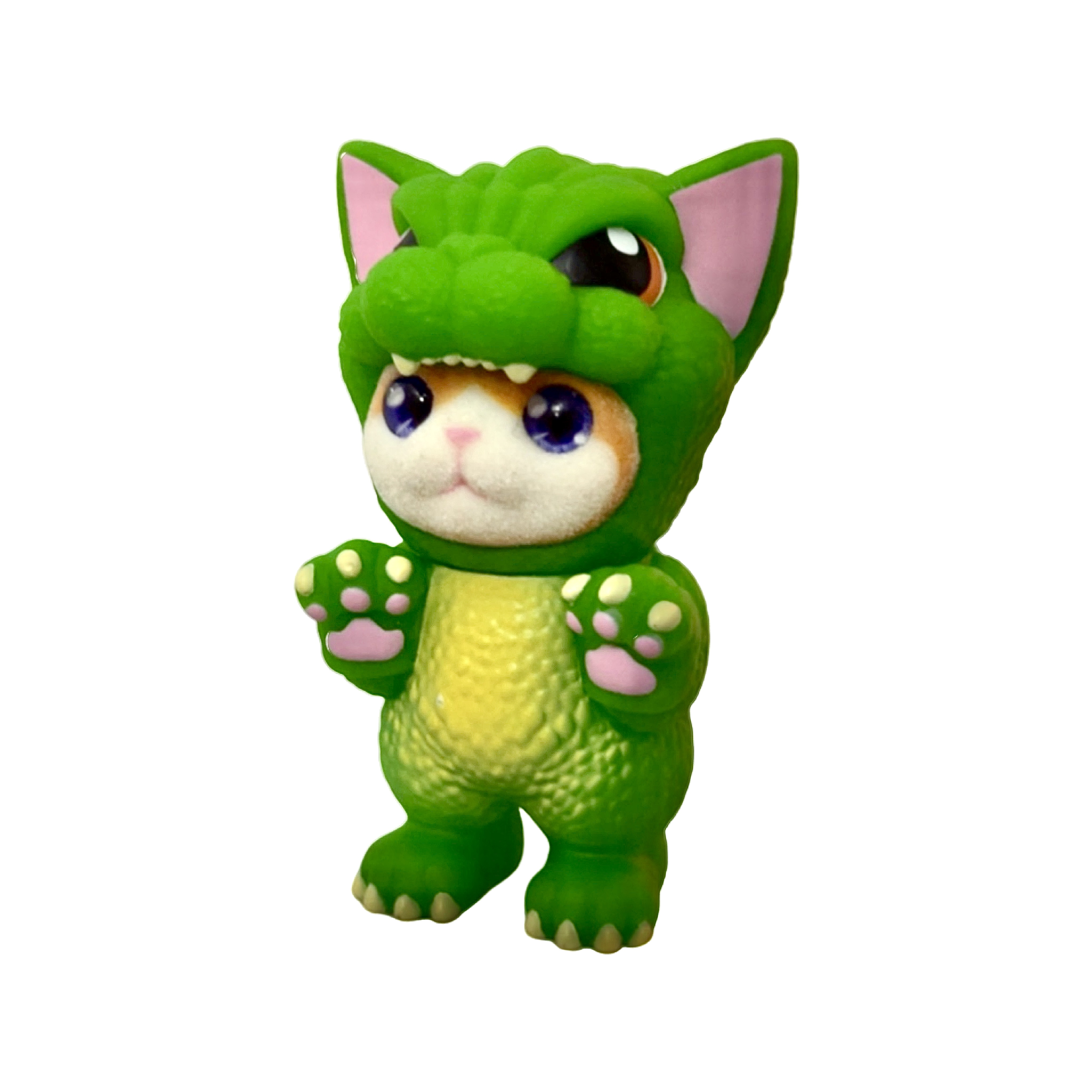 Kitty Dinosaur Green