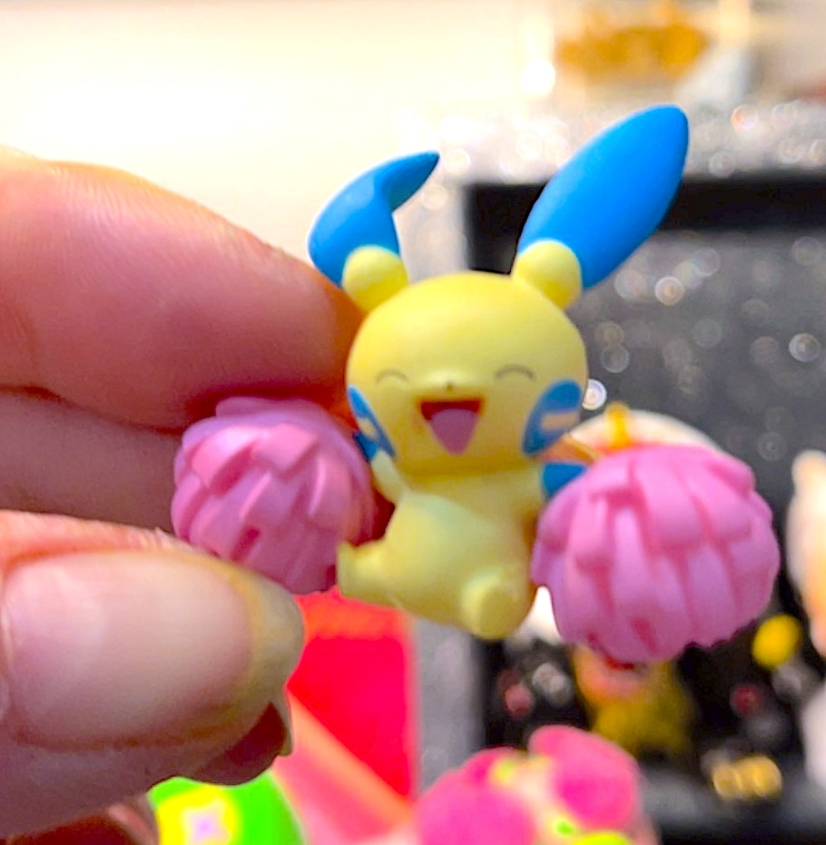 Cheerleader cheerleader Pikachu send it twice