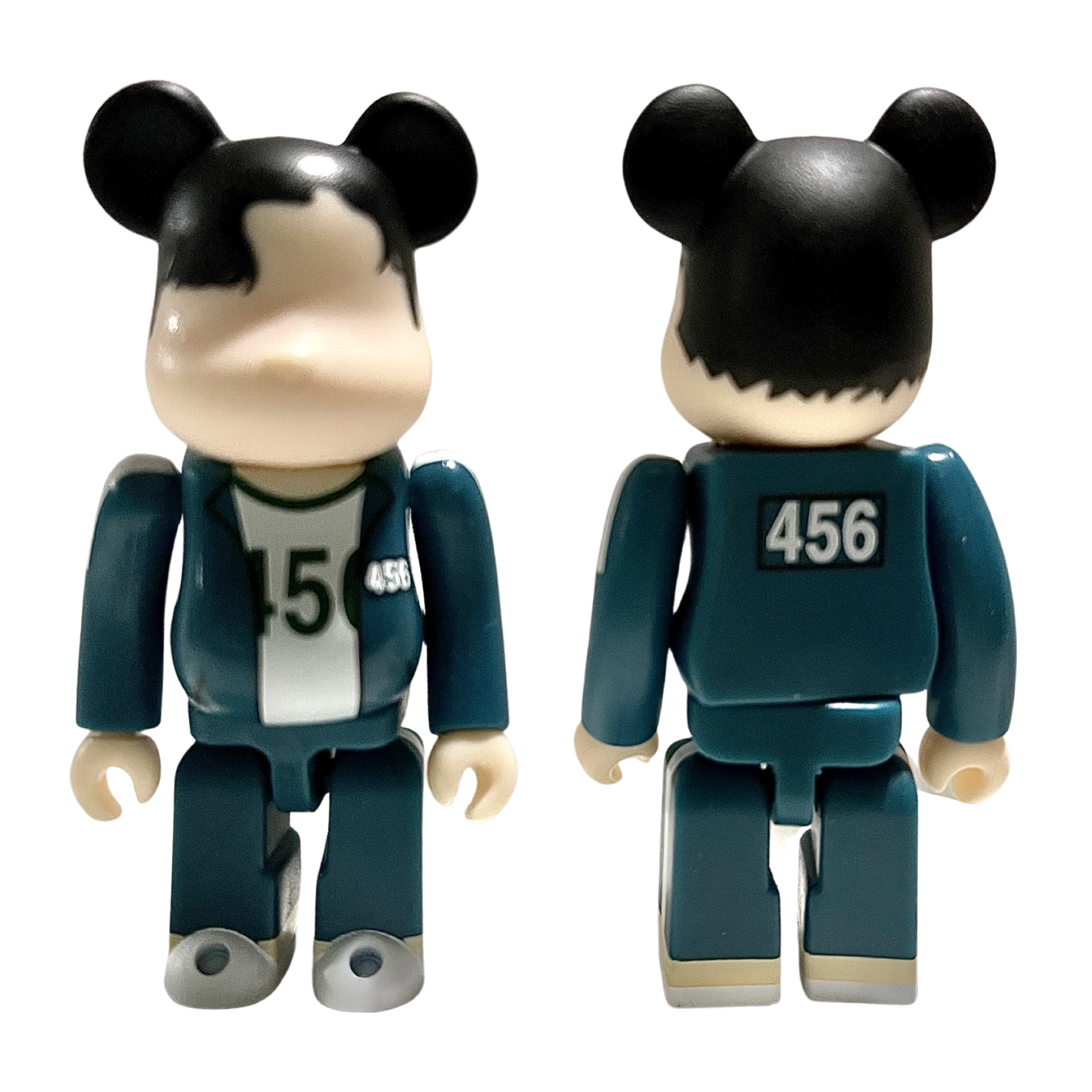 *BEARBRICK Series 44, 100%, Squid Game Secret "Limited" - 456