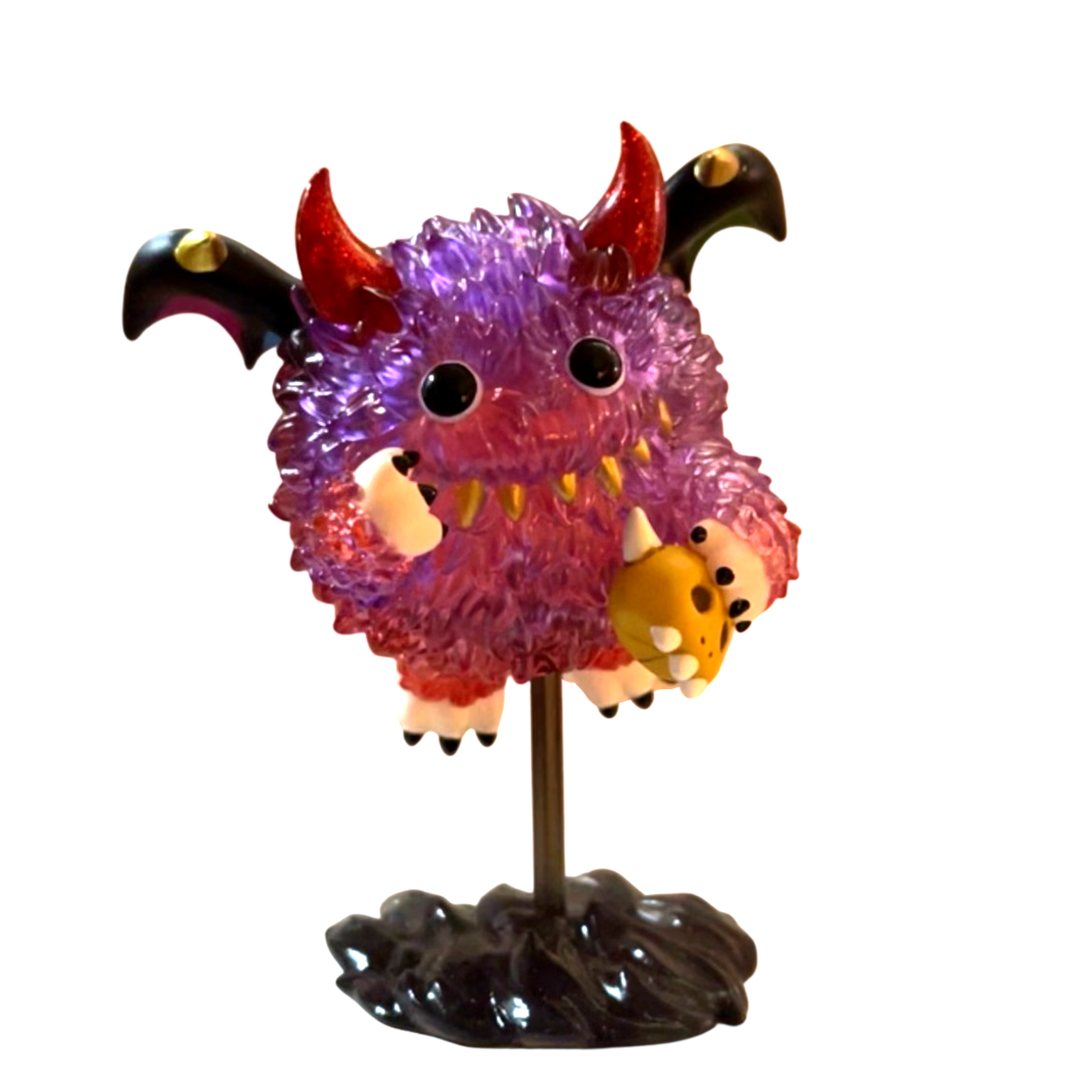 Monster Fluffy, Devil, Joyful Life Series, Open Blind Box by Instinctoy
