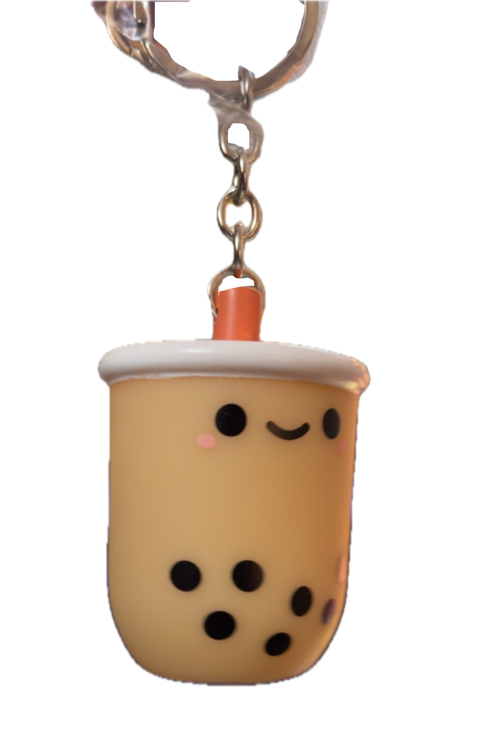 Boba light up keychain