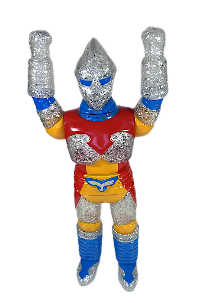 Jet Jaguar Clear with Silver  - New in Bag w/ Header,  by GigaBrain