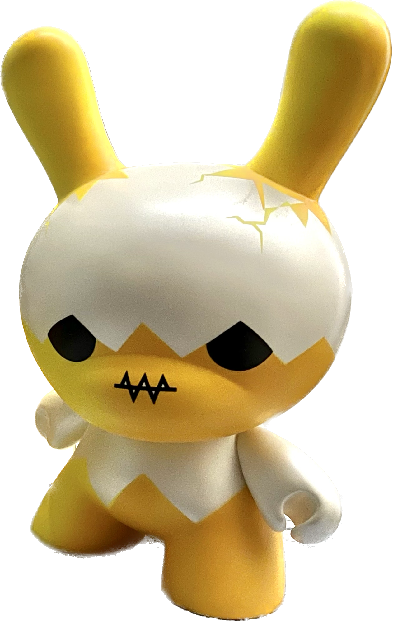 *BIG, Vintage, EGG Dunny 8" Tall, Designed by Devil Robots, One of The Earliest Large Dunnys, With Original Box
