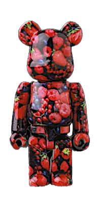 BEARBRICK Series 48, Jellybean, 100%, Has card and box