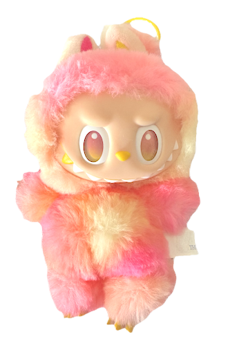 Big Into Energy, LOYALTY, Pink/Yellow, 100% Pop Mart Labubu